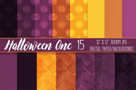Download Halloween Dots &amp; Texture Papers, Vol. 1 - Texture Collection