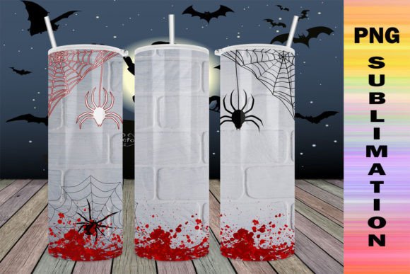 Download Spider Texture Halloween Tumbler 20oz - Texture Collection