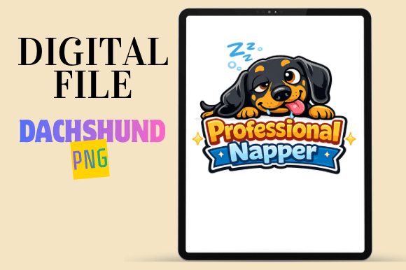 Download Cute Dachshund Illustration - Dachshund illustration Collection