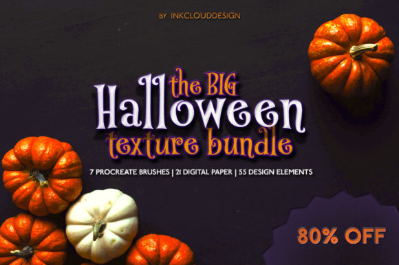 Download Halloween Texture Bundle | Procreate Set - Texture Collection