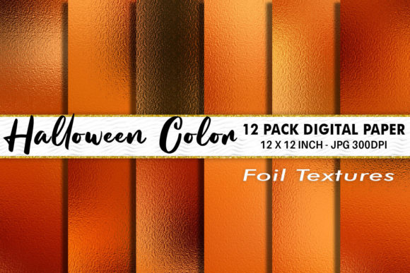 Download Halloween Foil Texture Digital Papers - Texture Collection