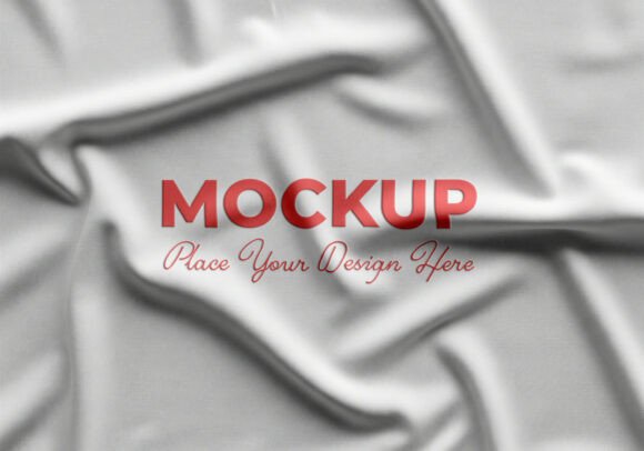 Download Crumpled Fabric Texture Mockup - Texture Collection