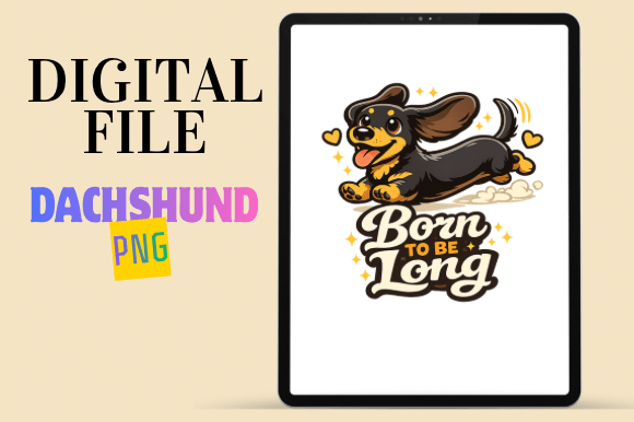 Download Cute Dachshund Illustration - Dachshund illustration Collection