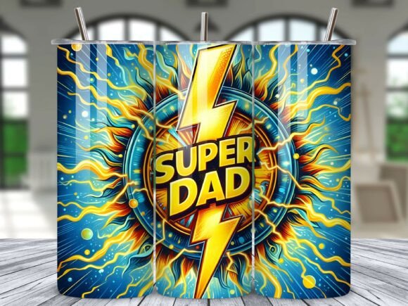 Download Super Dad Tumbler Wrap Sublimation PNG - Tumbler wrap sublimation Collection
