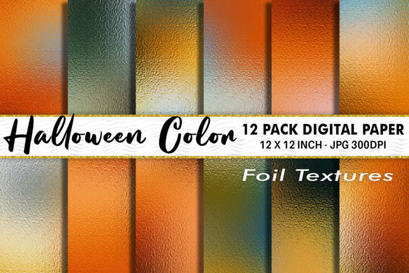 Download Halloween Foil Texture Digital Papers - Texture Collection
